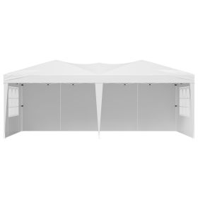 Pop Up Canopy, 10 x 20 FT Instant Canopy Portable Gazebo with 3 Sidewalls & 2 Ventilated Windows